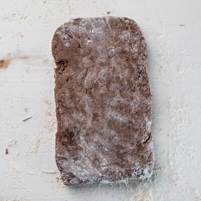 Step 3 - Dough shaped into a rectangle