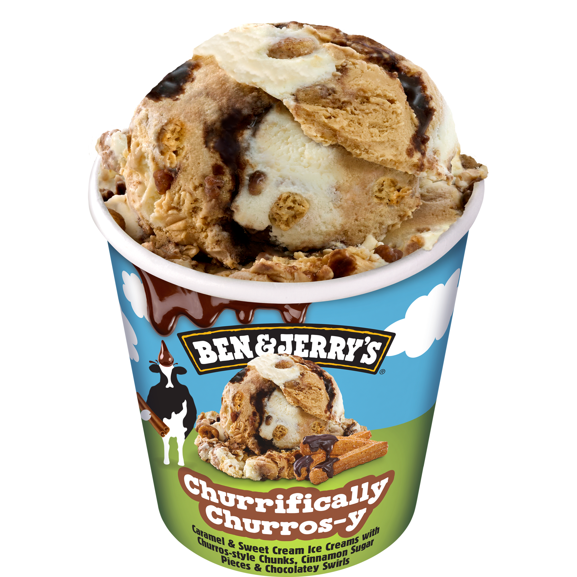 Churrifically Churros-y Original Ice Cream Tubs