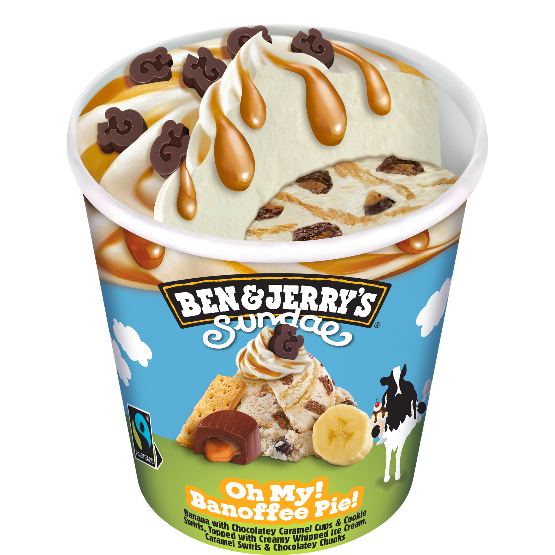 Oh My! Banoffee Pie! Sundaes Tubs