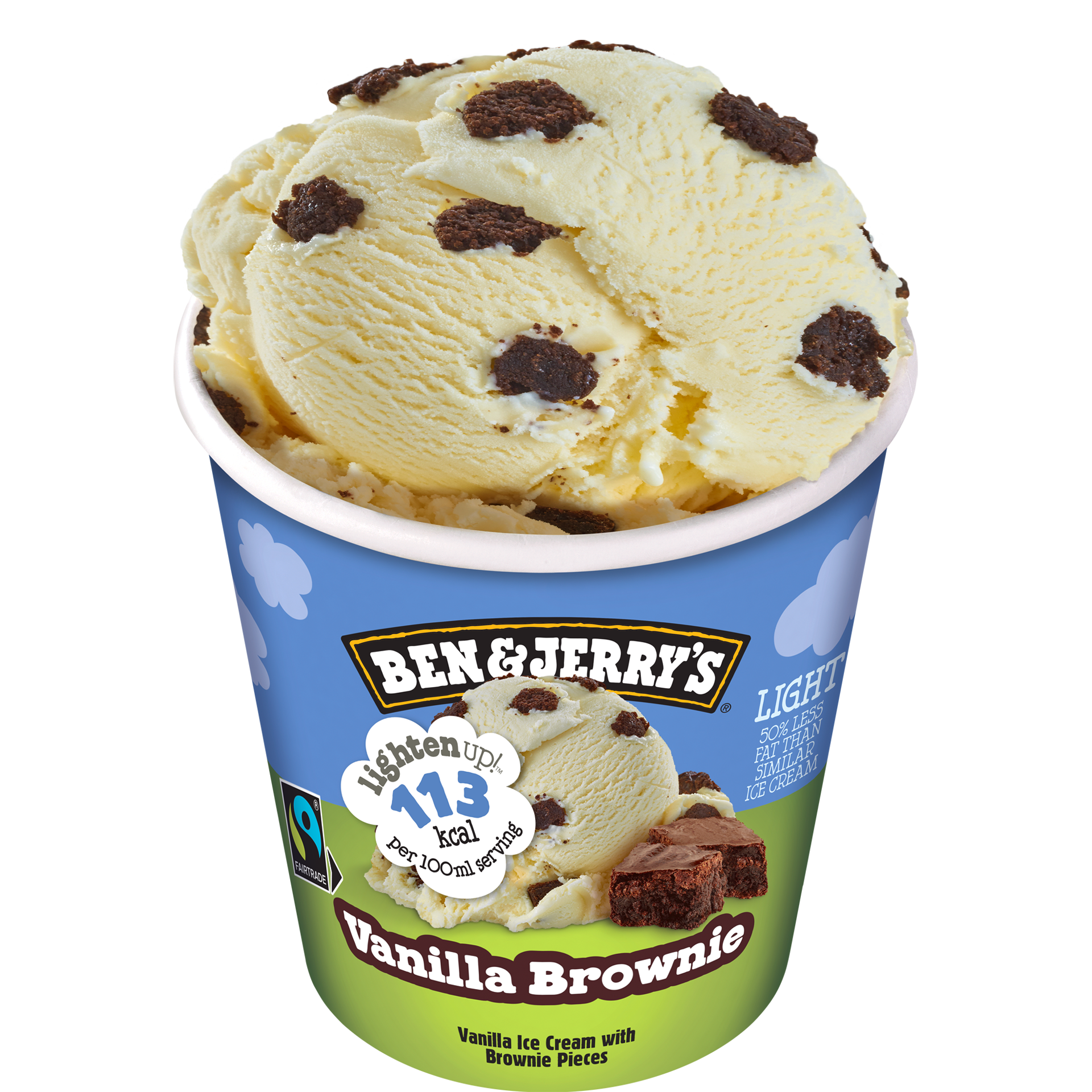 Lighten Up Vanilla Brownie Lighten Up! Tubs