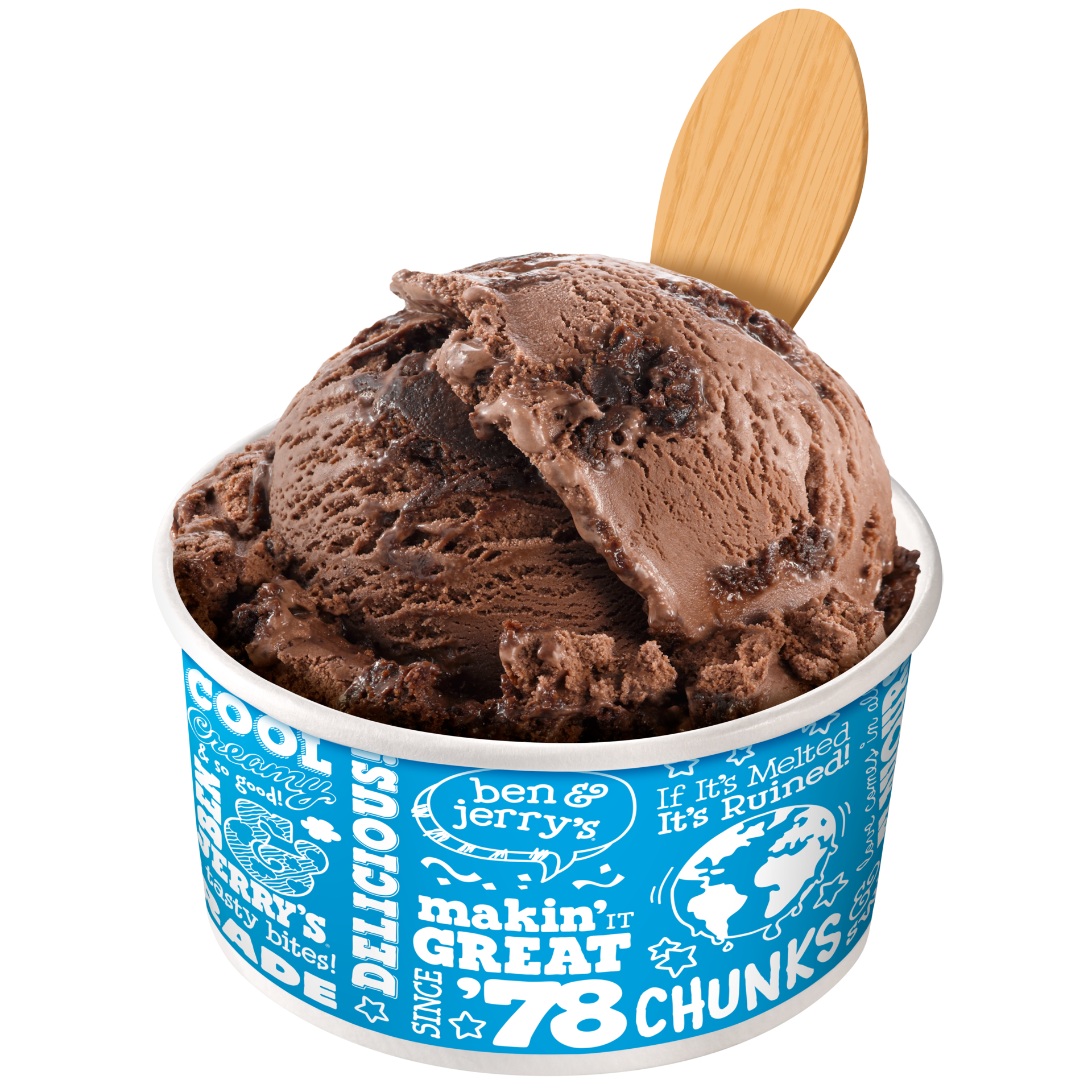 Chocolate Fudge Brownie Original Ice Cream Scoop Shops