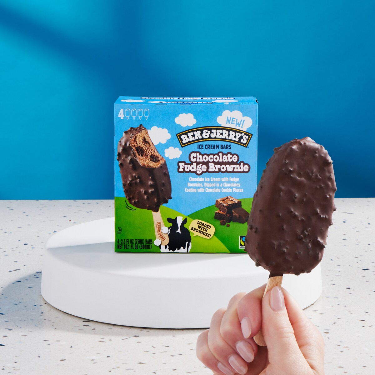 Chocolate Fudge Brownie Ice Cream - Bar Multipack 2 / 4