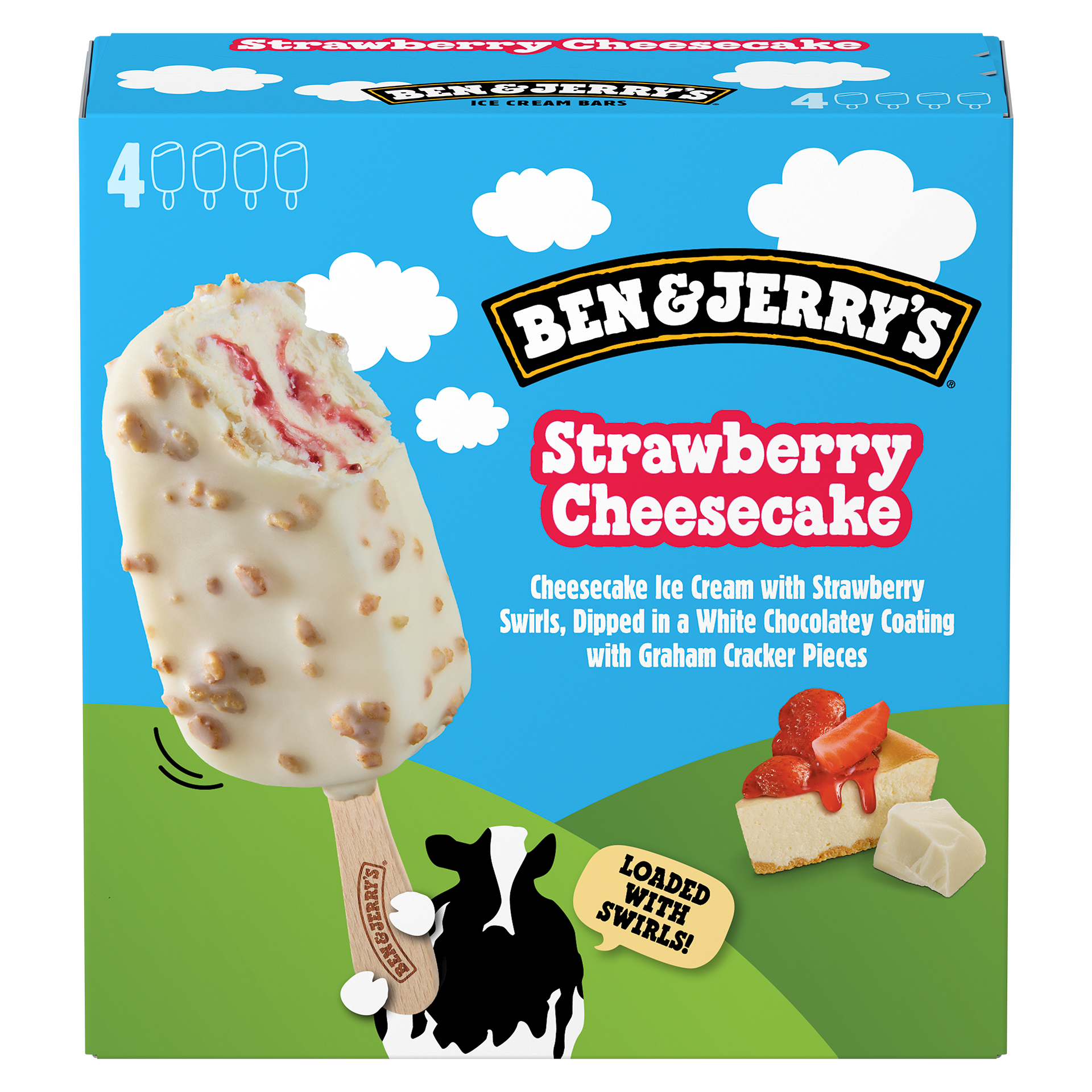 Strawberry Cheesecake Original Ice Cream Ice Cream Bar Multipack