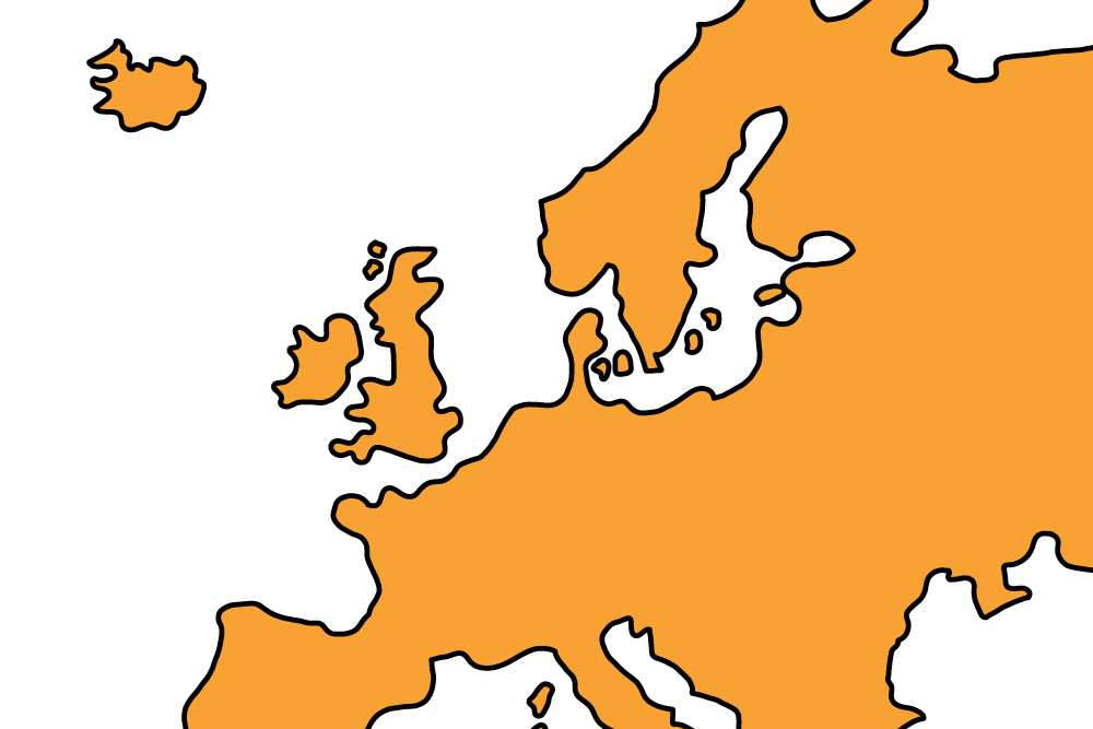 Map of Europe