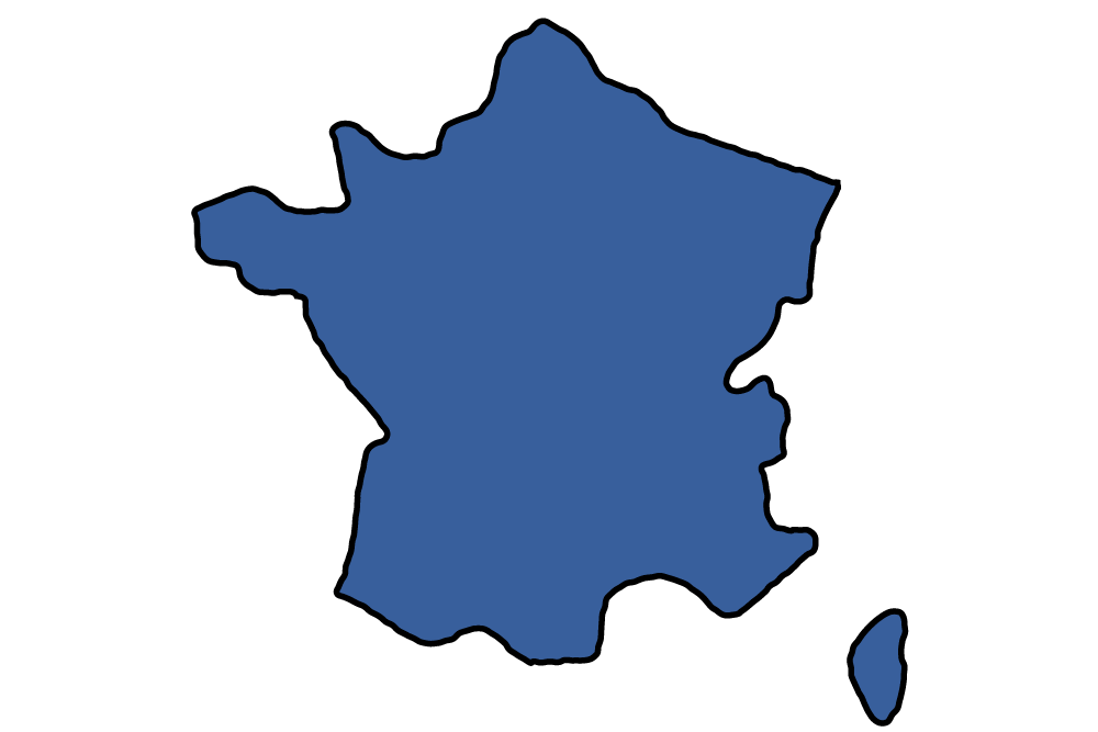 Map of France