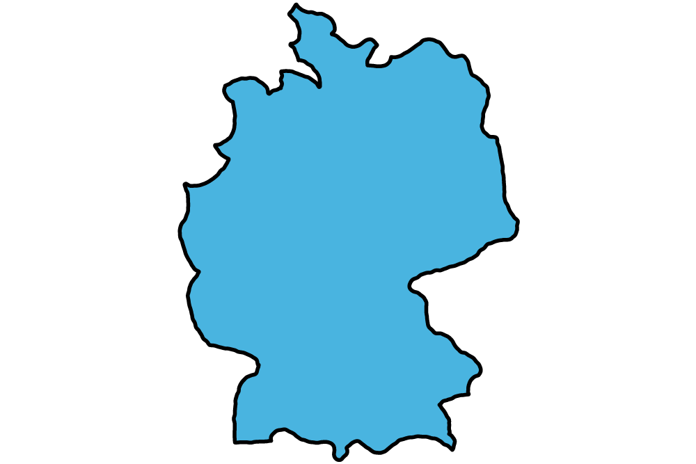 Map of Germany