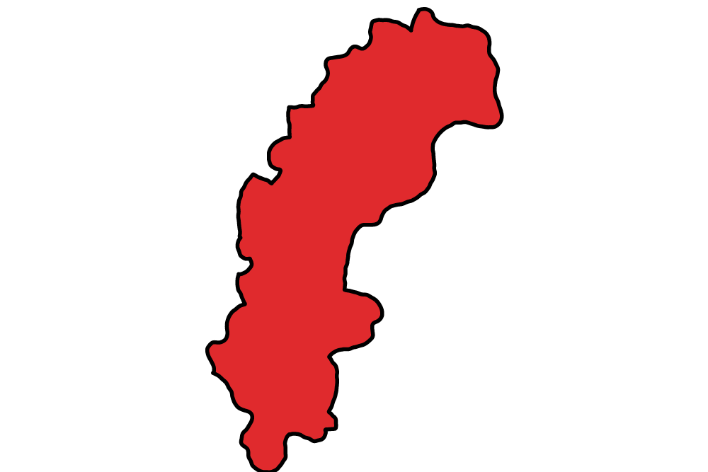 Map of Sweden
